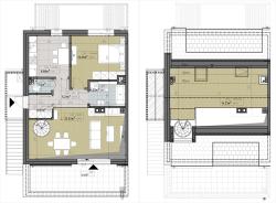 Квартира № 4B (73,98 м2), Рыдзево