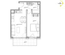 Квартира № 65 (40,01 м2), Высоке-Мазовеске